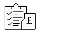 An icon showing a clipboard and a pound sign